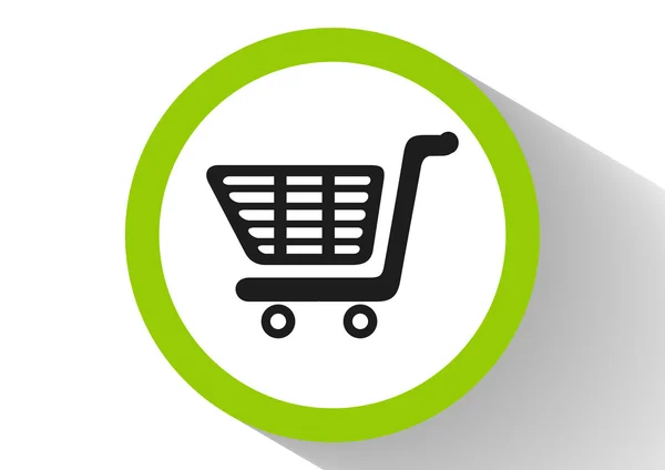 Shopping cart icon — Stock Vector