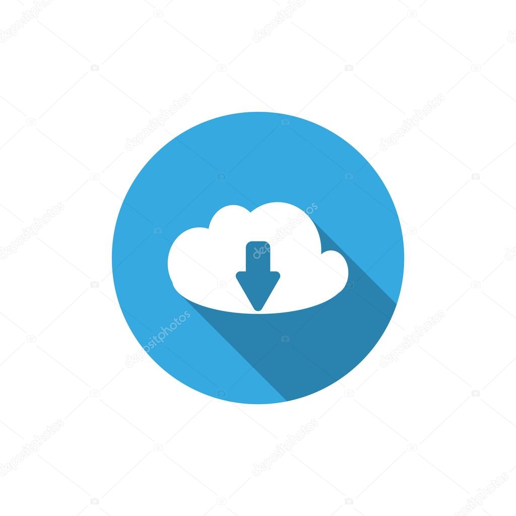 Cloud file upload symbol