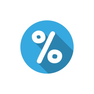 Basit yüzde simgesi simgesi