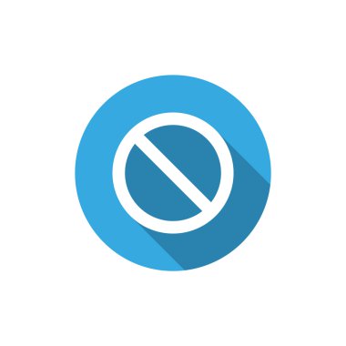 yasak işareti, web simgesi.