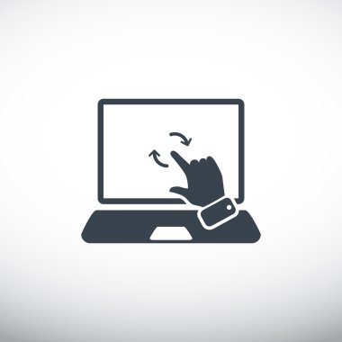 dokunmatik işlemi, web simgesi