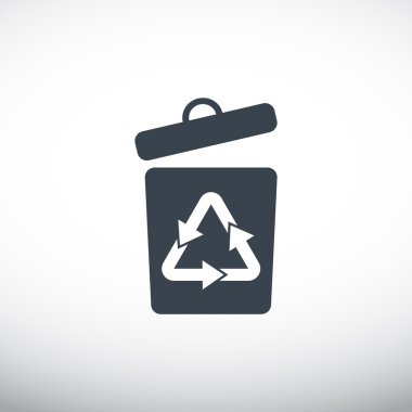 çöp kutusu simgesini