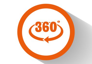 yuvarlak ok ile 360 degreece