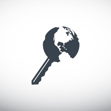 Küre anahtar simgesi