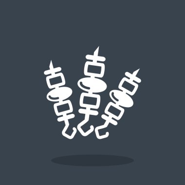 şiş kebap şişleri simgesini