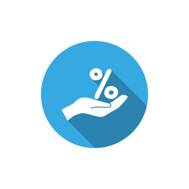 İnsan elindeki yüzde işareti