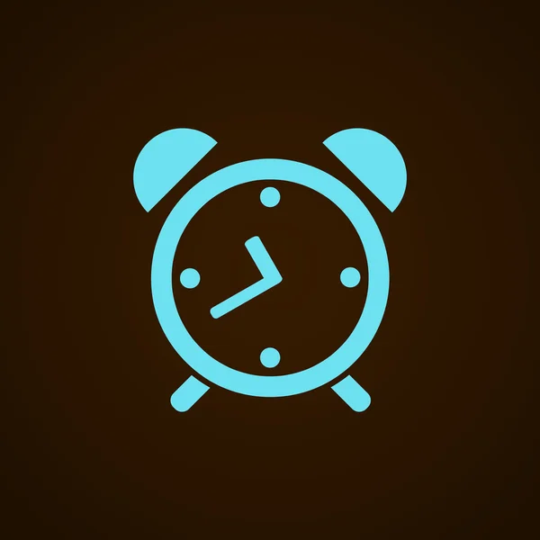 Icono del reloj despertador — Vector de stock