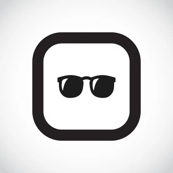 Güneş gözlüğü web simgesi — Stok Vektör