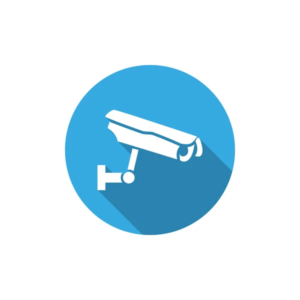 Signo CCTV, icono web — Vector de stock