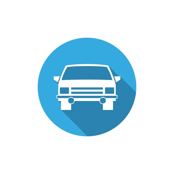 Eenvoudige auto web pictogram — Stockvector