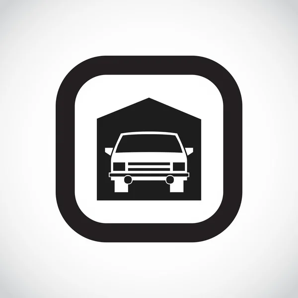 Garagenwagen, Web-Ikone — Stockvektor