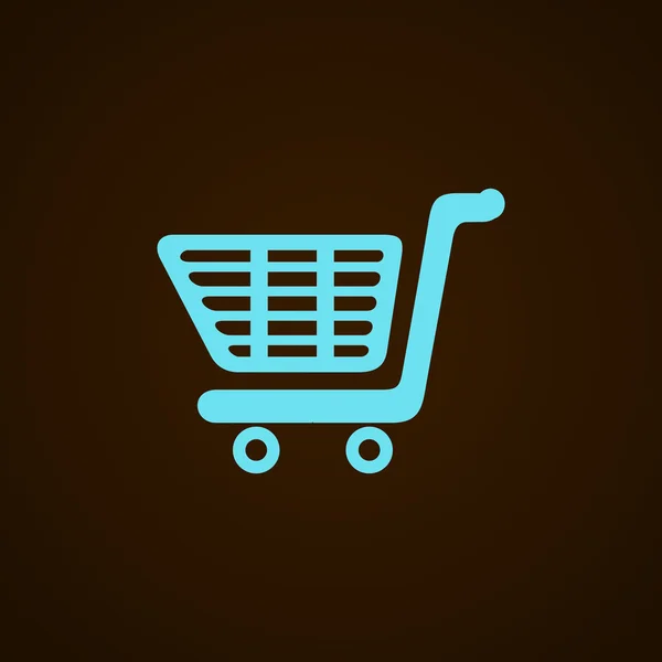 Shopping cart icon — Stock Vector