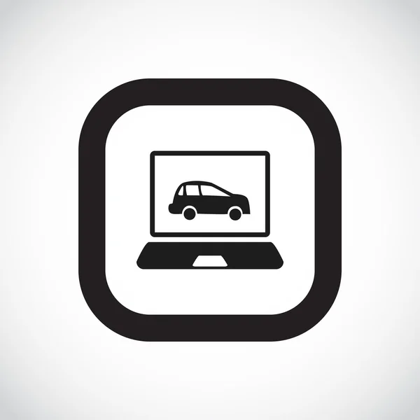 Car diagnostics icon — Stock Vector