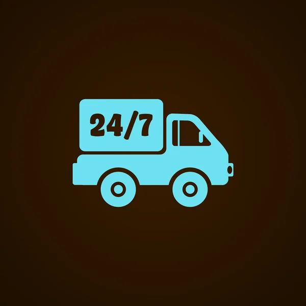 Delivery truck icon — Stock Vector