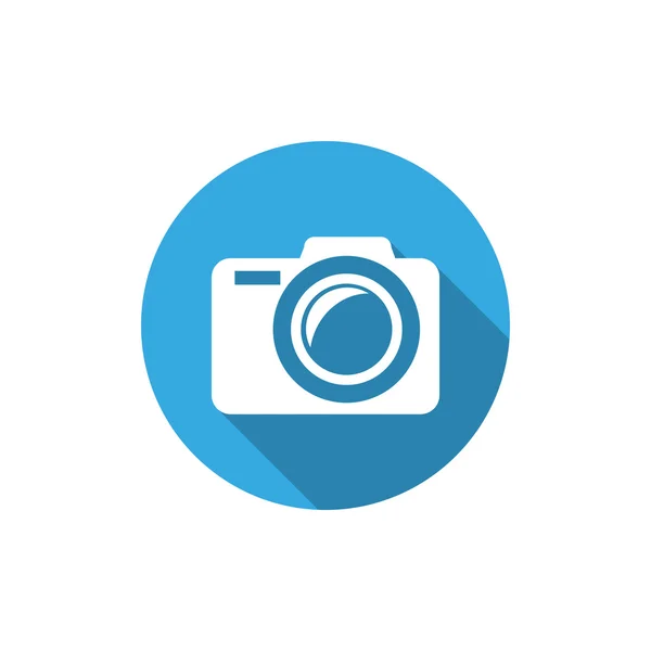 Icono de cámara fotográfica — Vector de stock