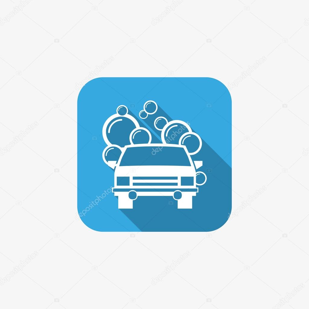 Car wash simple icon