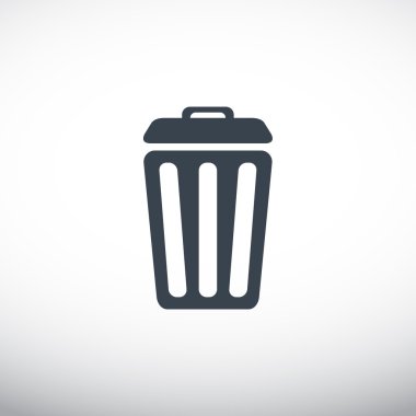 çöp kutusu simgesini
