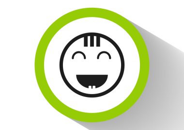 Mutlu bir çocuk yüzü doodle