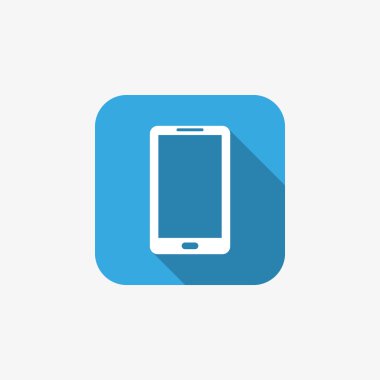 Boş ekranlı basit akıllı telefon