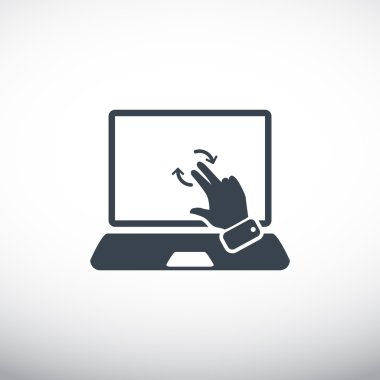 dokunmatik işlemi, web simgesi