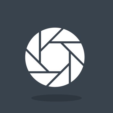 göz lens web simgesi