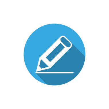 Çizim kalem basit web simgesi