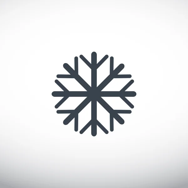 Ícone web floco de neve —  Vetores de Stock