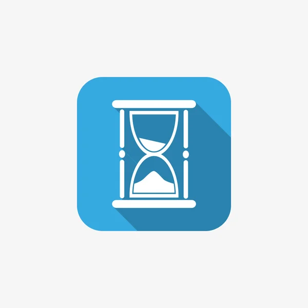 Reloj de arena icono web — Vector de stock