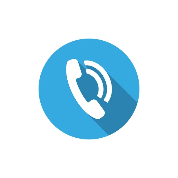 Phone call web icon — Stock Vector