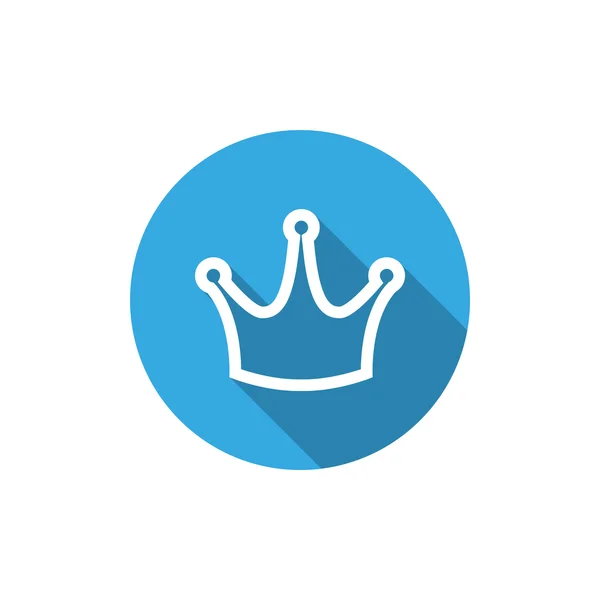 Icono de corona, concepto vip — Vector de stock