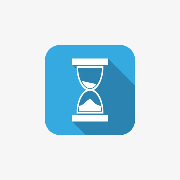 Reloj de arena icono web — Vector de stock