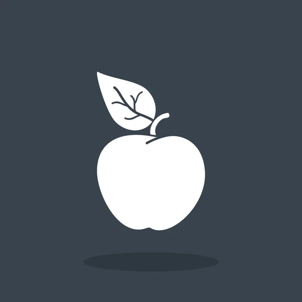 Apple, Web icon — Stock Vector
