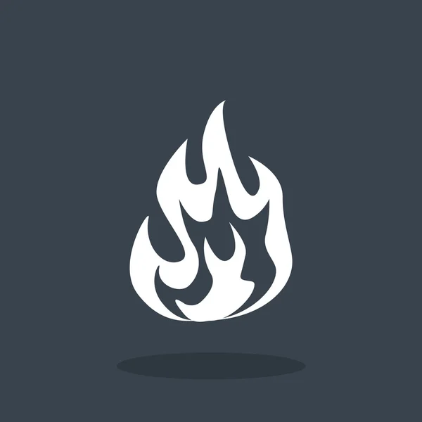 Fire flames icon — Stock Vector