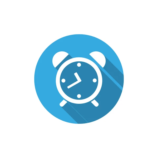 Simple alarm clock icon — Stock Vector