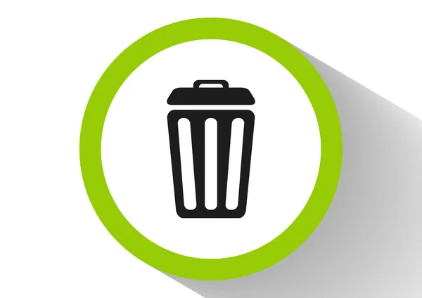 Trash can icon — Stock Vector