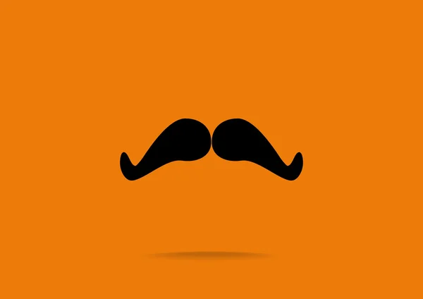 Ícone de bigode retro — Vetor de Stock