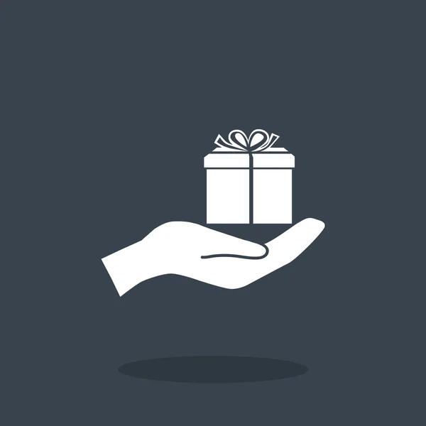 Icono web de regalo — Archivo Imágenes Vectoriales