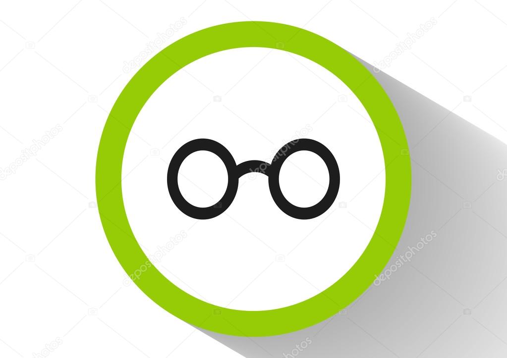 Eyeglasses web icon