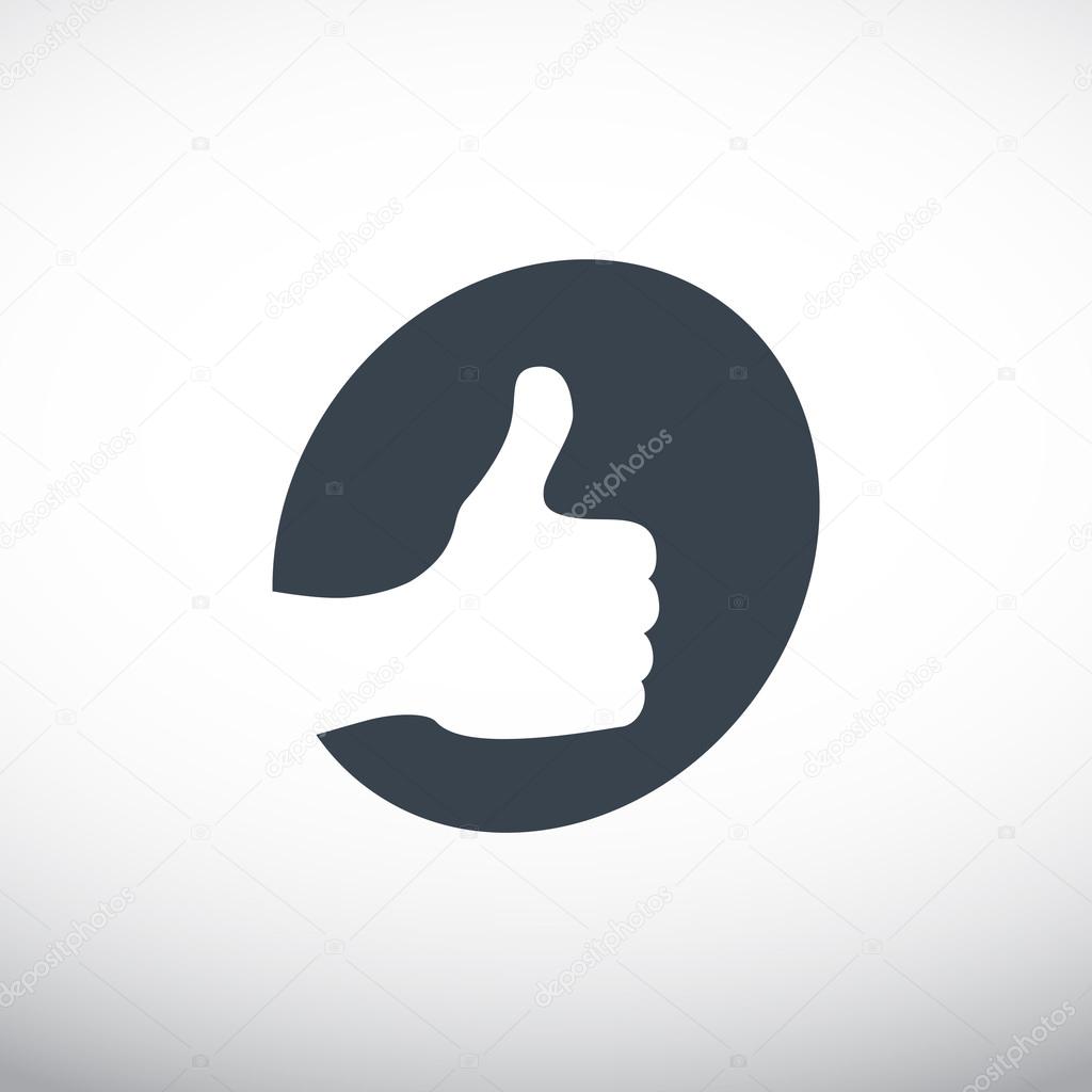 Thumb up web icon