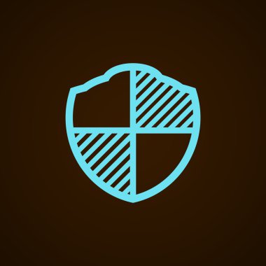 kalkan koruma web simge iz