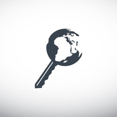 Küre anahtar simgesi