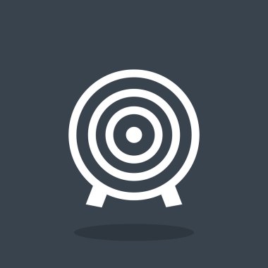 bir hedef gösteren tek simge