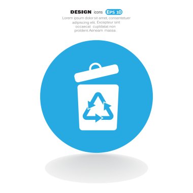 çöp kutusu simgesini