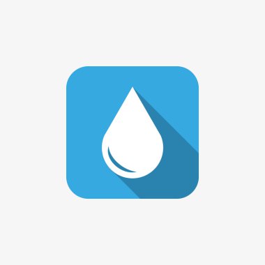 Sıvı damlacık basit web simgesi