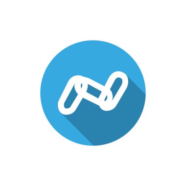 Basit zincir web simgesi