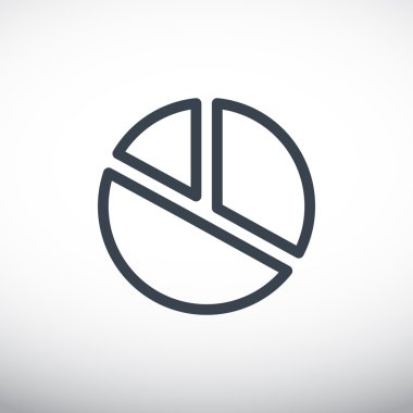 Yuvarlak Infographic web simgesi