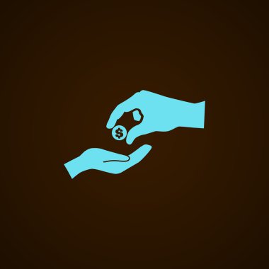 sadaka, web simgesi vermek