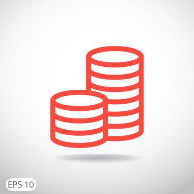 Sütunları sikkeler, para kavramı