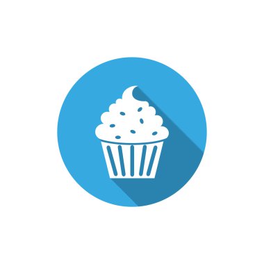 Cupcake tatlı web simgesi