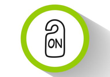 Web simgesi üzerinde oturum